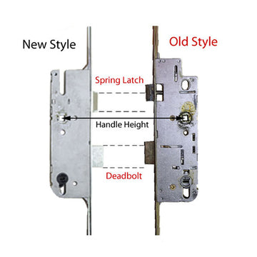 ATRIUM / GU MANUAL TRIPACT VERSION MULTIPOINT LOCK REPLACEMENT KIT FOR OLD STYLE LOCK with Different sizes backset